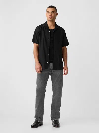 Gap Factory Gapflex Straight Jeans In Gray