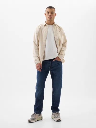Gap Factory Gapflex Straight Jeans In Multi
