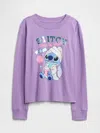 Gap Factory Gapkids &#215 Disney Lilo And Stitch Oversized Graphic T-shirt In Blue