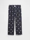 Gap Factory Gapkids &#215 Disney Mickey Mouse 100% Recycled Pj Pants In Black