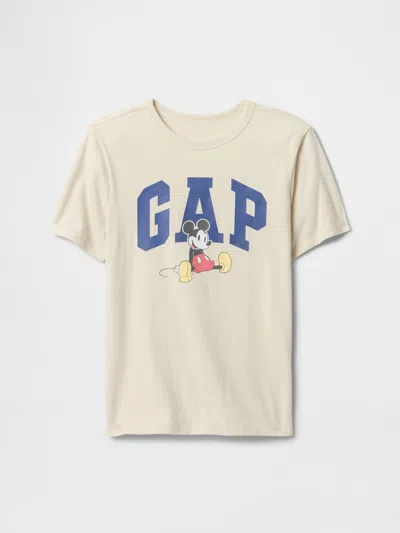 Gap Factory Gapkids &#215 Disney Mickey Mouse Logo T-shirt In White