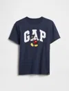Gap Factory Gapkids &#215 Disney Mickey Mouse Logo T-shirt In Blue