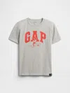 Gap Factory Gapkids &#215 Disney Mickey Mouse Logo T-shirt In Gray