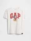 Gap Factory Gapkids &#215 Disney Mickey Mouse Logo T-shirt In White