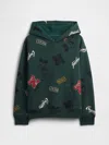 Gap Factory Gapkids &#215 Disney Mickey Mouse Relaxed Hoodie In Green