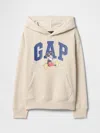 Gap Factory Gapkids &#215 Disney Mickey Mouse Relaxed Logo Hoodie In Neutral