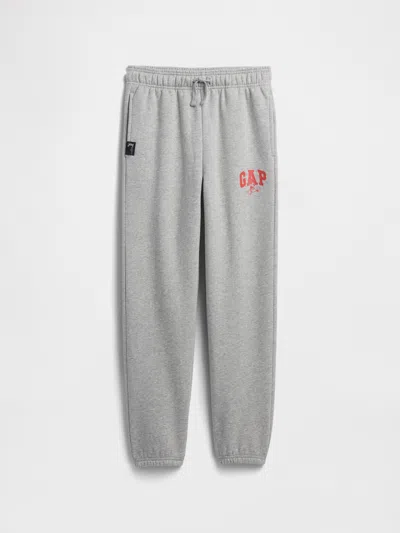 Gap Factory Gapkids &#215 Disney Mickey Mouse Relaxed Logo Joggers In Gray