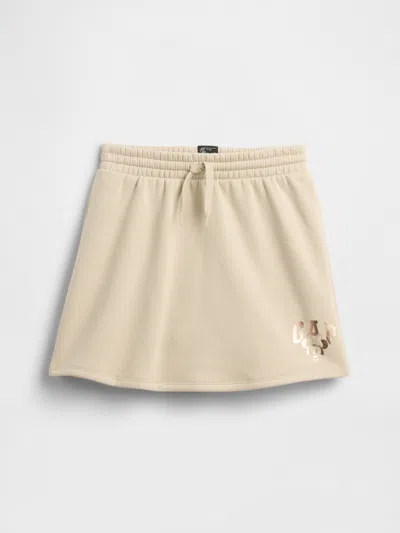 Gap Factory Gapkids &#215 Disney Minnie Mouse Logo Pull-on Skort In Neutral
