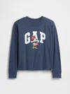 Gap Factory Gapkids &#215 Disney Minnie Mouse Relaxed Logo T-shirt In Blue