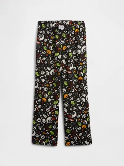 Gap Factory Gapkids &#215 Disney The Nightmare Before Christmas 100% Recycled Pj Pants In Black