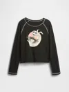 Gap Factory Gapkids &#215 Disney The Nightmare Before Christmas Raglan T-shirt In Gray