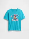 Gap Factory Gapkids &#215 Minnie Mouse Oversized Graphic T-shirt In Blue