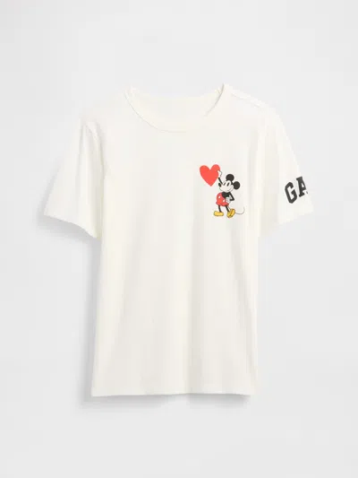 Gap Factory Gapkids × Disney Mickey Mouse Graphic T-shirt In White