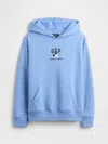 Gap Factory Gapkids × Disney Mickey Mouse Relaxed Logo Hoodie In Blue