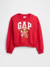Gap Factory Gapkids | Dr Seuss™ Oversized Wedge Logo Sweatshirt In Red