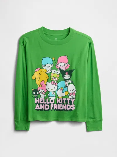 Gap Factory Gapkids | Hello Kitty Oversized Graphic T-shirt In Green