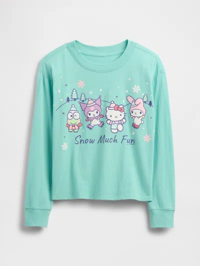 Gap Factory Gapkids | Hello Kitty Relaxed Graphic T-shirt In Green