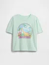 Gap Factory Gapkids | Jurassic Park Oversized Graphic T-shirt In Green