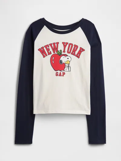 Gap Factory Gapkids | Peanuts Graphic T-shirt In Blue