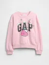 Gap Factory Gapkids | Peanuts Oversized Wedge Logo Sweatshirt In Pink