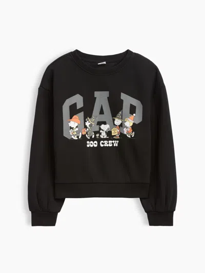 Gap Factory Gapkids Peanuts Oversized Wedge Sweatshirt In Peanuts Halloween