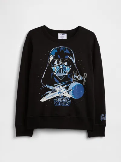 Gap Factory Gapkids | Star Wars™ Relaxed Crewneck Sweatshirt In Black