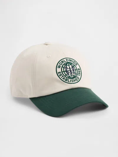Gap Factory Graphic Baseball Hat In Green