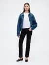 Gap Factory High Rise '90s Original Straight Jeans In Black