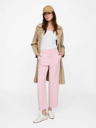 Gap Factory High Rise Easy Straight-leg Pants In Pink