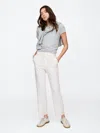Gap Factory High Rise Easy Straight-leg Pants In White