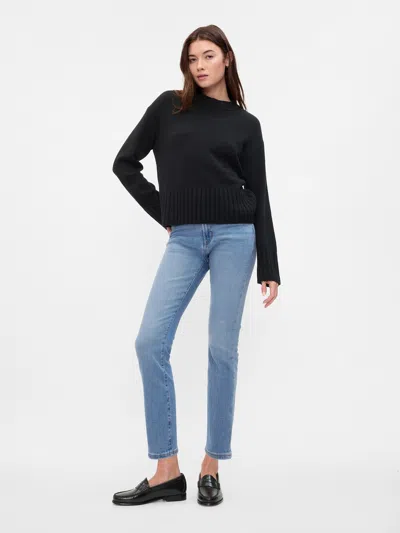 Gap Factory High Rise Soft Vintage Slim Jeans In Black