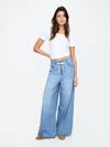 Gap Factory High Rise Superlight Pull-on Baggy Jeans In Blue