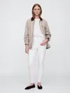 Gap Factory High Rise Universal Legging Jeans In White