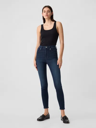Gap Factory High Rise Universal Skinny Jeans In Blue