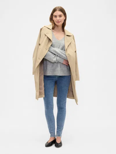 Gap Factory High Rise Universal Skinny Jeans In Brown