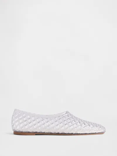 Gap Factory Jelly Ballet Flat In Transparent