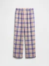 Gap Factory Kids 100% Recycled Flannel Pj Pants In Multi