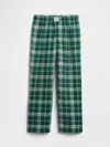 Gap Factory Kids 100% Recycled Flannel Pj Pants In Multi