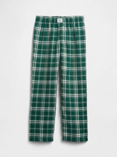 Gap Factory Kids 100% Recycled Flannel Pj Pants In Multi