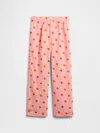 Gap Factory Kids 100% Recycled Flannel Pj Pants In Pink