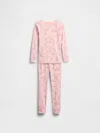 Gap Factory Kids & Babygap 100% Organic Cotton Ghost Pj Set In Pink