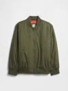 Gap Factory Kids Bomber Jacket In Green
