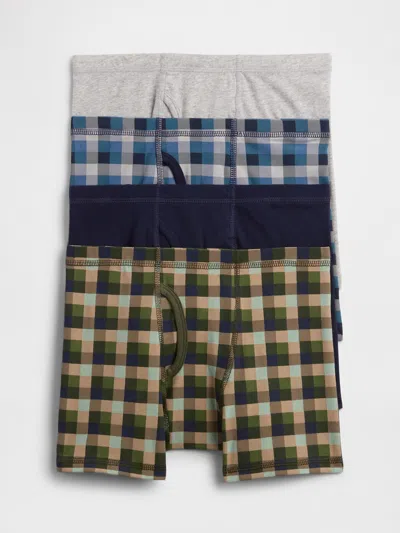 Gap Factory Kids Boxer Briefs (4-pack) In Multi