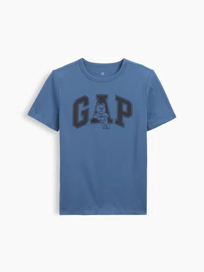 Gap Factory Kids Brannan Bear Gap Logo T-shirt In Blue