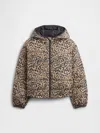 Gap Factory Kids Coldcontrol Puffer Jacket In Animal Print