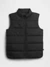 Gap Factory Kids Coldcontrol Relaxed Puffer Vest In Black
