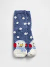 Gap Factory Kids Cozy Socks In Blue