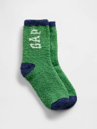 Gap Factory Kids Cozy Socks In Green