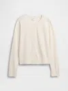 Gap Factory Kids Crewneck Cardigan In Multi