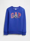 Gap Factory Kids Crewneck Graphic Sweatshirt In Blue